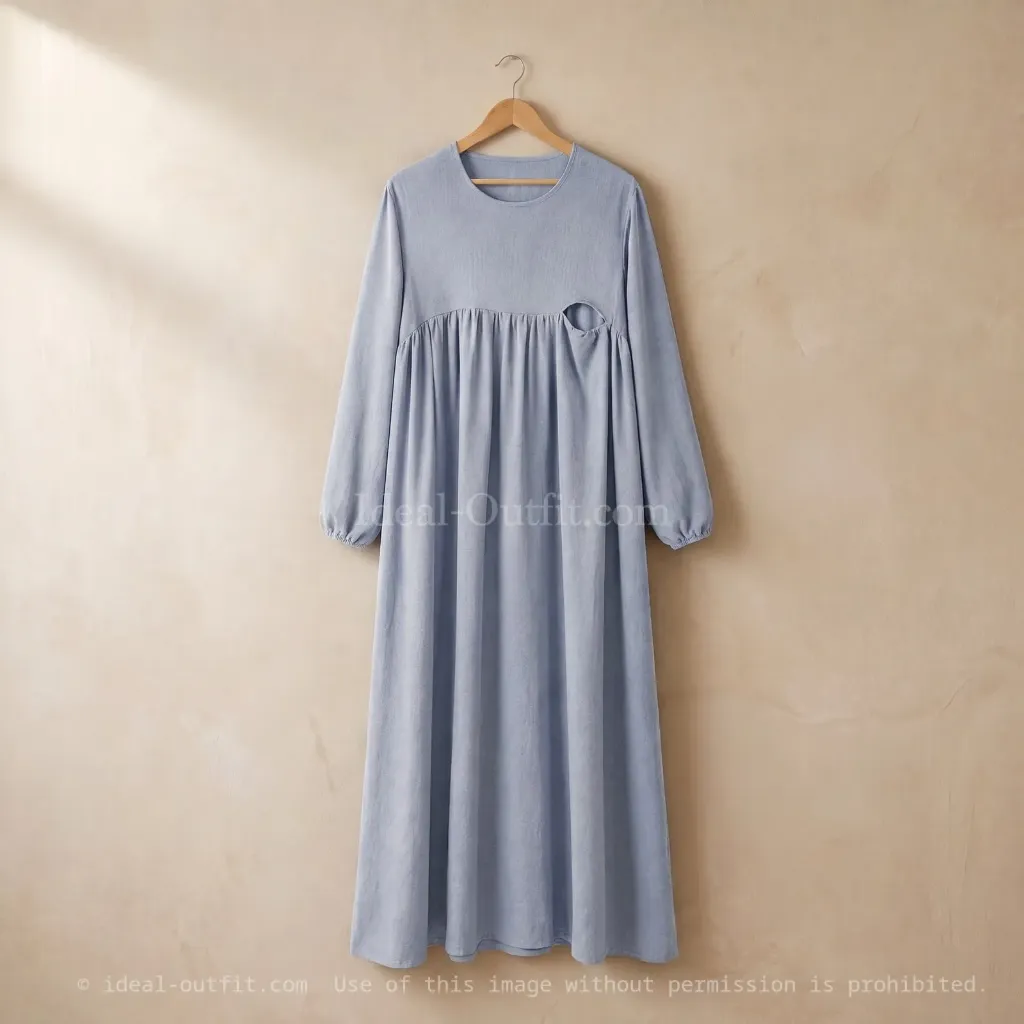 Integrated Hijab Abaya in Jazz Fabric REF: Ro2338jazz