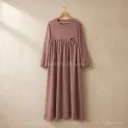 Integrated Hijab Abaya in Jazz Fabric REF: Ro2338jazz
