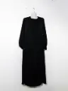 Robe abaya en Soie de Médine Ref:Ro2509pk 