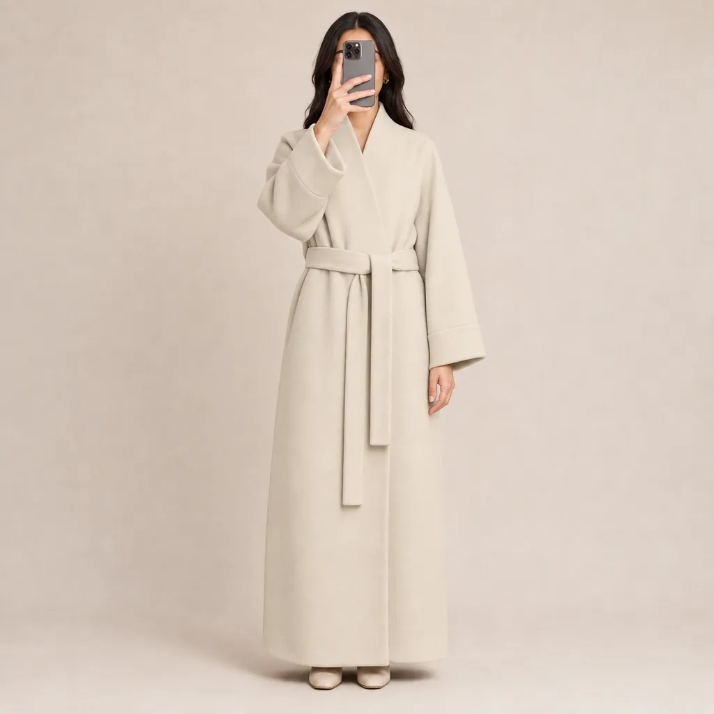 [2515CB_BEIGE] Manteau REF: 2515CB (Beige)