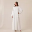 Robe abaya en soie de Médine Ro2370pk