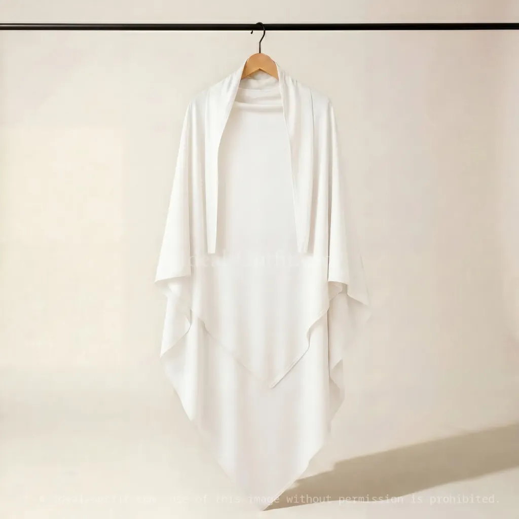 Khimar en Jersey long REF: 20CAJP