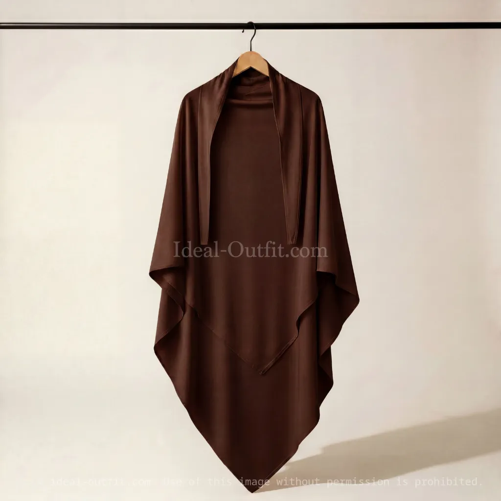Khimar en Jersey long REF: 20CAJP