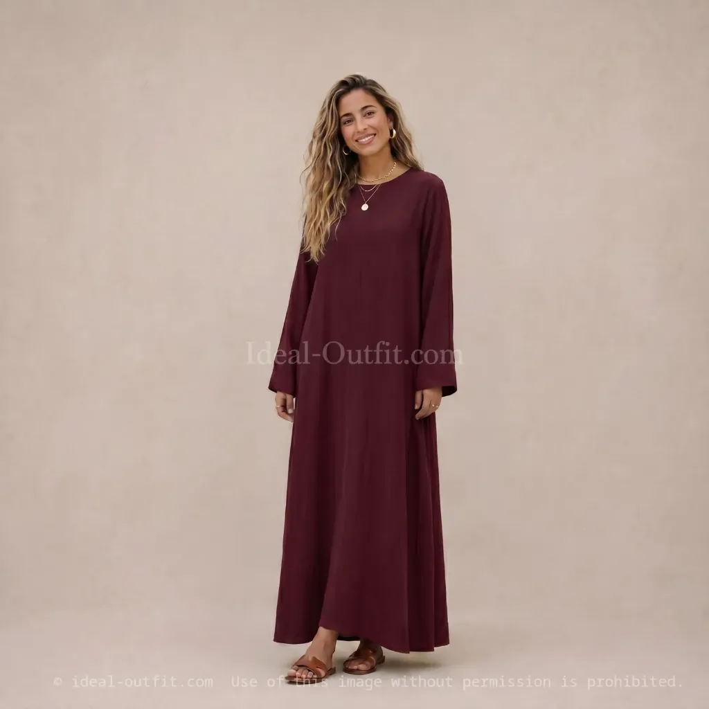 Abaya longue large ref:Ro2333jazz