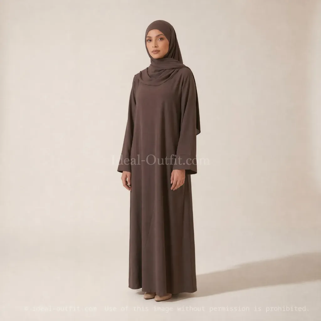 Abaya longue large REF: 2352BC