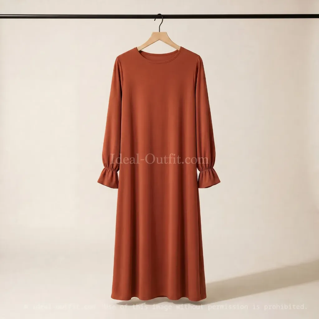 Abaya longue REF: RO2316PK