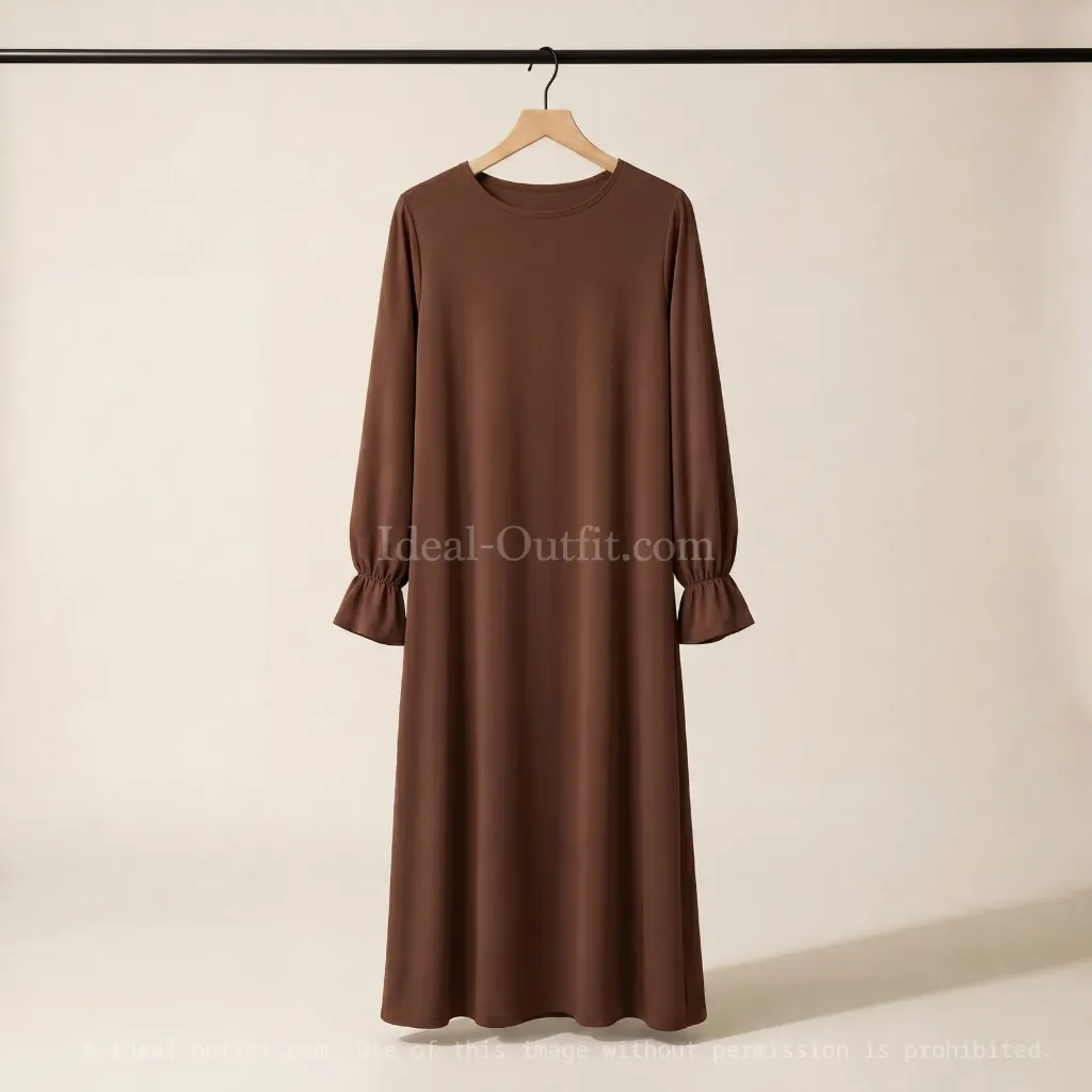 Abaya longue REF: RO2316PK