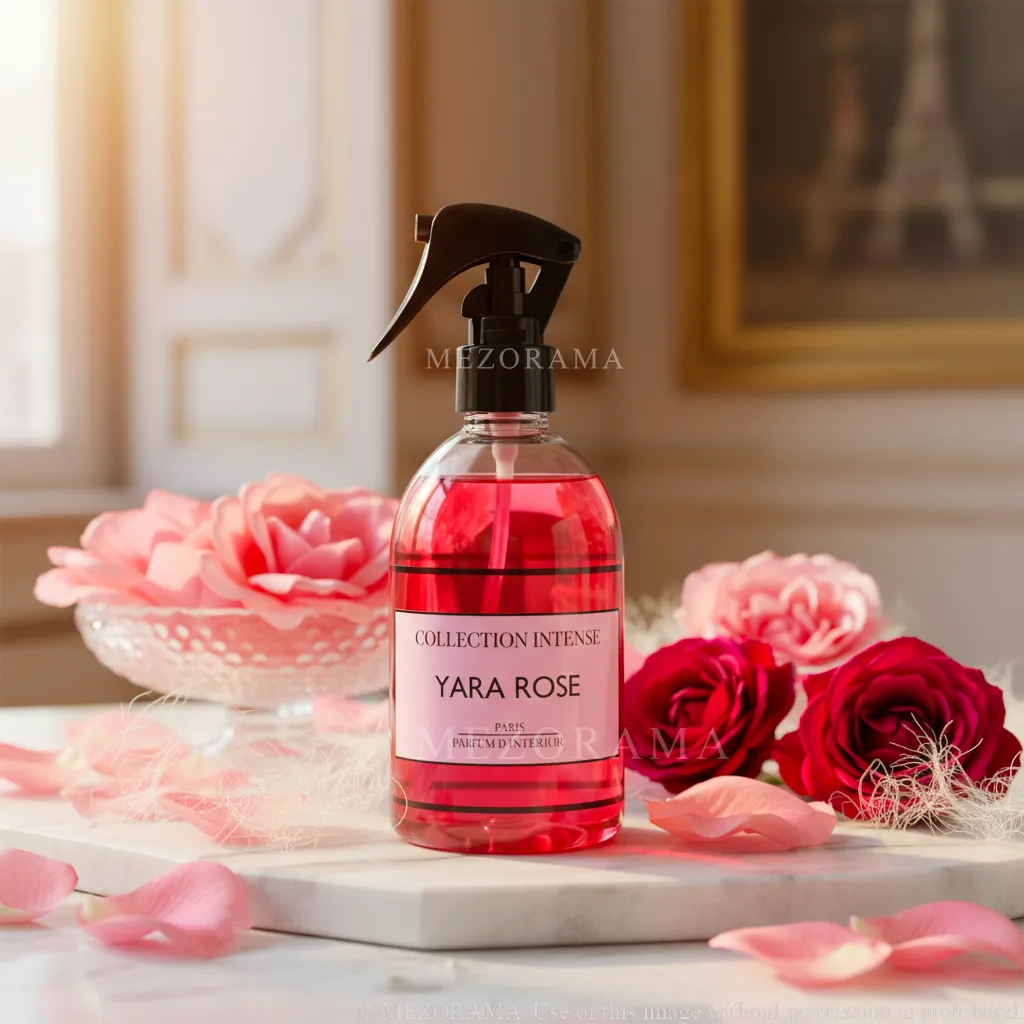 [CI_PFI_YARA_ROSE_250ML] Yara Rose – Parfum d’Intérieur & Textiles – Collection Intense – 250ml