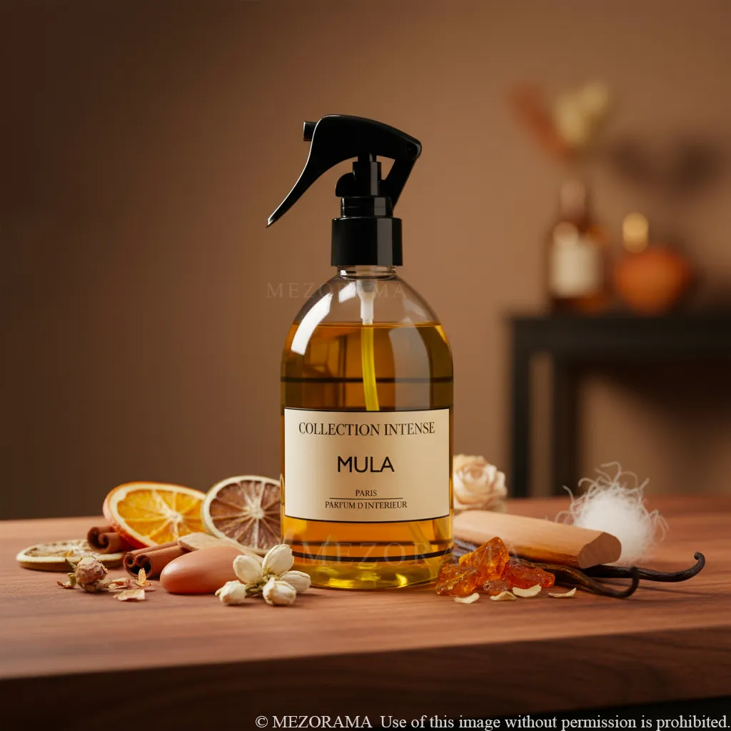 Mula – Parfum d’Intérieur & Textiles – Collection Intense – 250ml