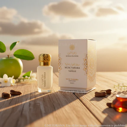 Musc Tahara, Nouveau packaging, Dubai Flower, 12 ml