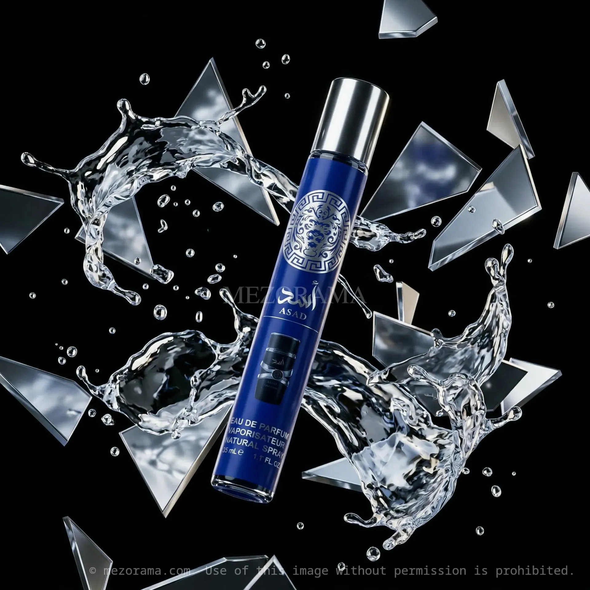 Asad Blue — Eau de Parfum Travel Spray — 35 ml