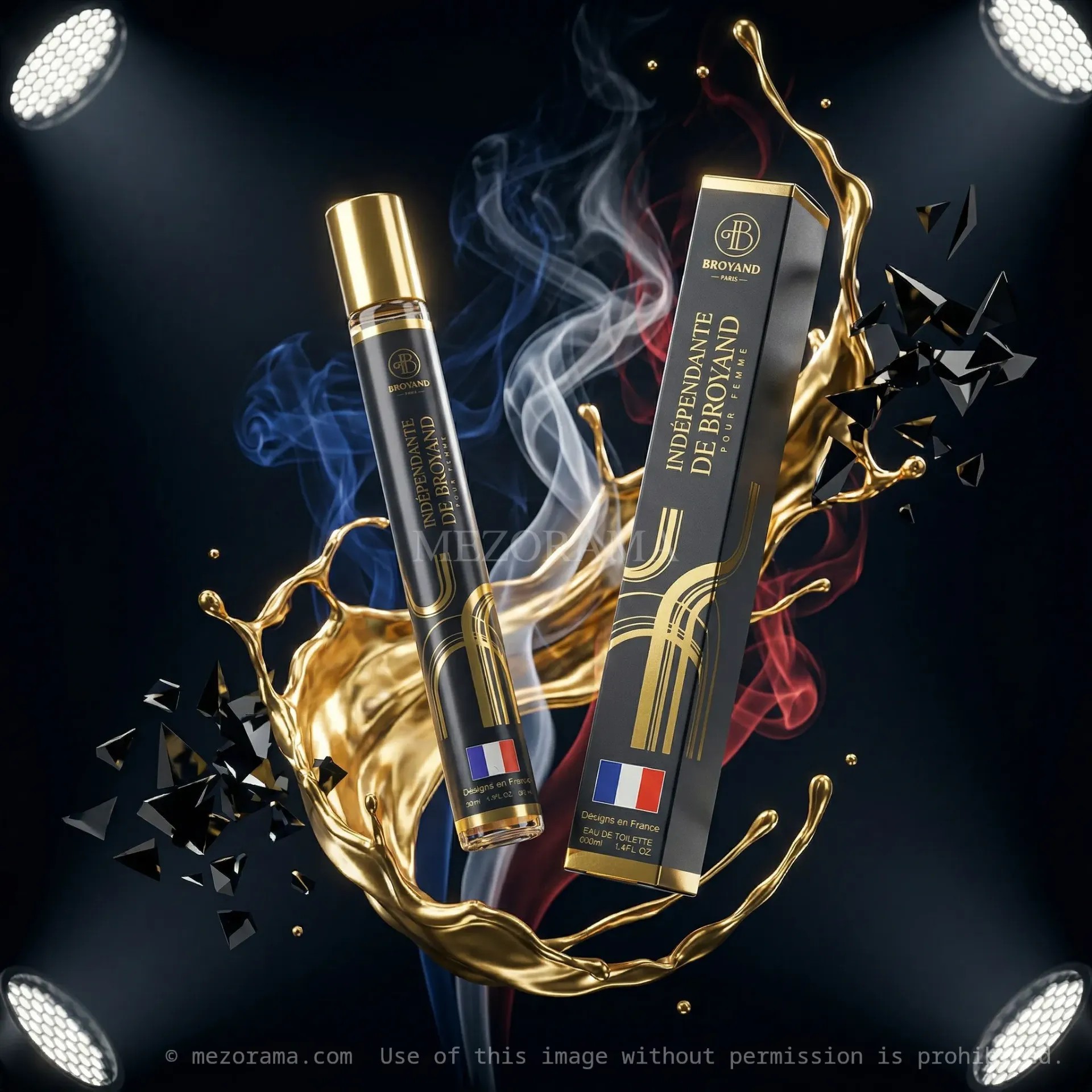 [PF_INDEPEND_BROYAND_35ML] Élégance à emporter, Indépendante De Broyand, Pour Femme, Eau de Toilette, 35ml