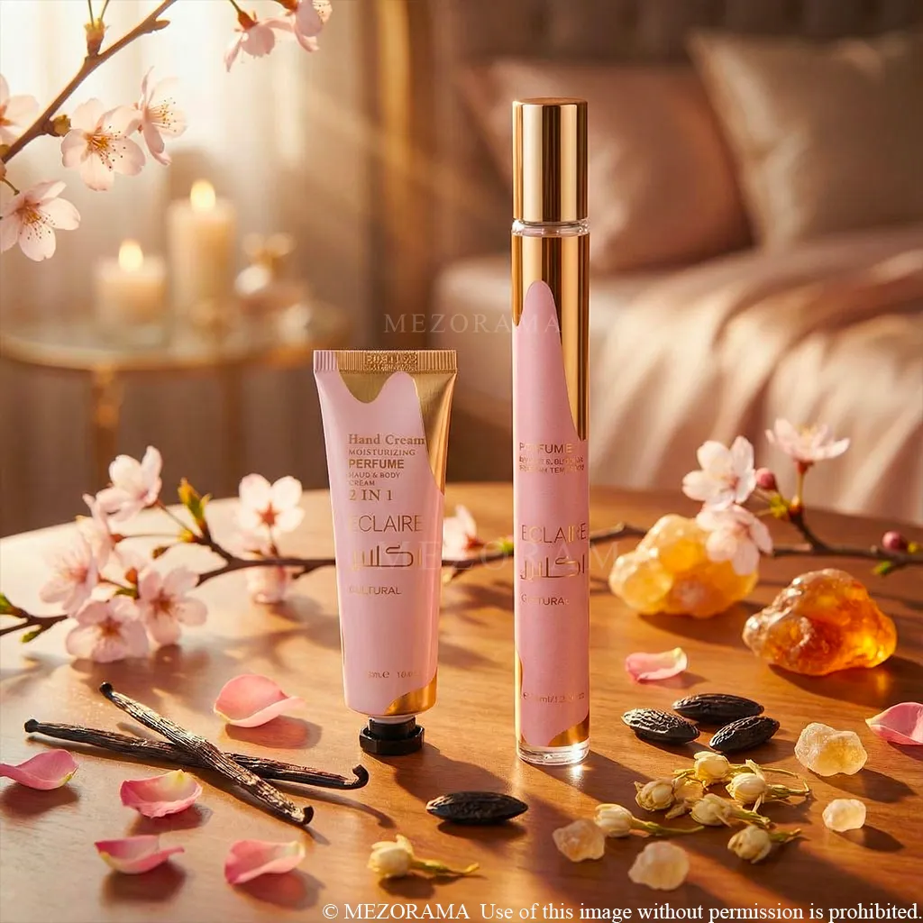 [PFCM_ECLAIRE_35ML] Parfum Gourmand Longue Tenue, Eclaire, 2 produits