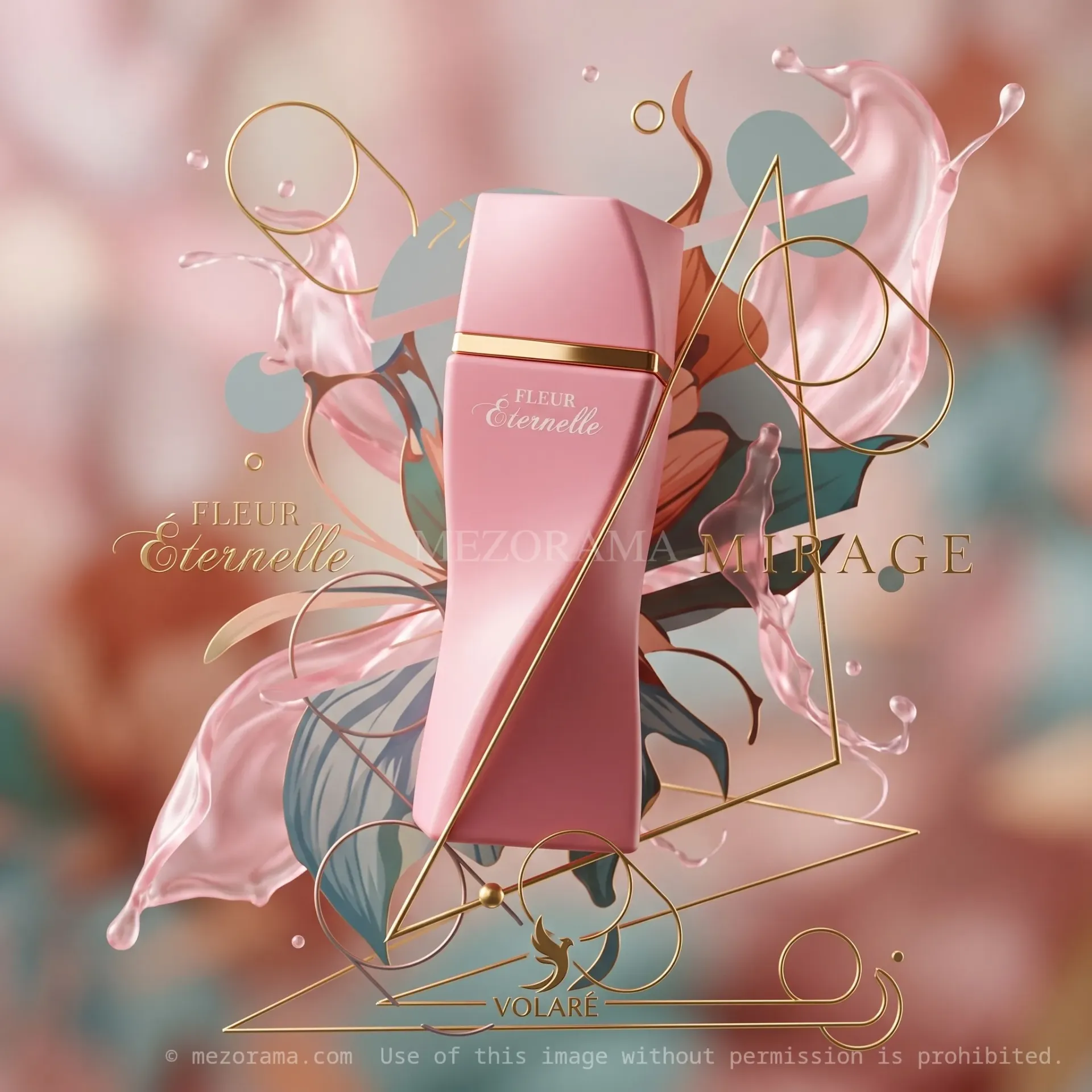 [PF_FLEUR_ETER_MIRAGE_100ML] Élégance florale quotidienne, Fleur Eternelle, Mirage, Eau de Parfum, 100ml