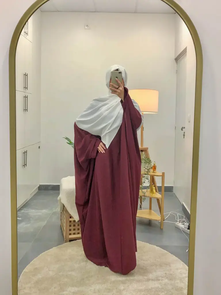 Abaya longue femme REF: RO2389PK