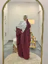 Abaya longue femme REF: RO2389PK