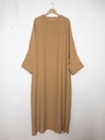 Abaya longue femme REF: RO2331PK