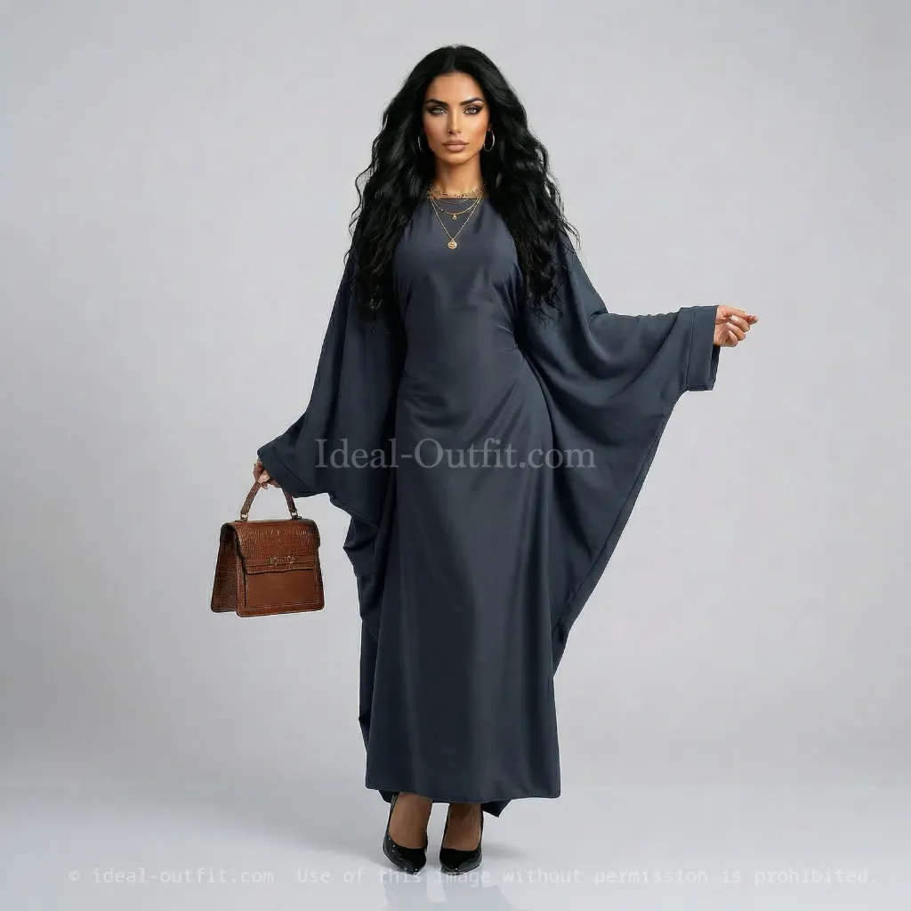 Abaya longue femme REF: RO2389PK