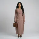 Abaya longue femme REF: Ro2389pk