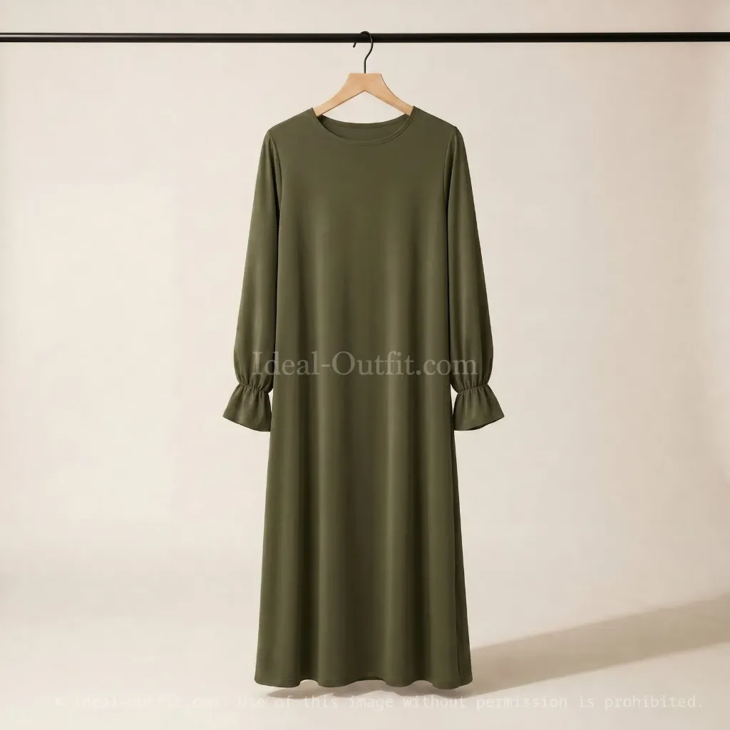 Abaya longue REF: RO2316PK