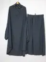 Jilbeb ensemble deux pièces en soie de Médine REF: EN2310PK