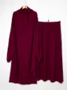 Jilbeb ensemble deux pièces en soie de Médine REF: En2310pk