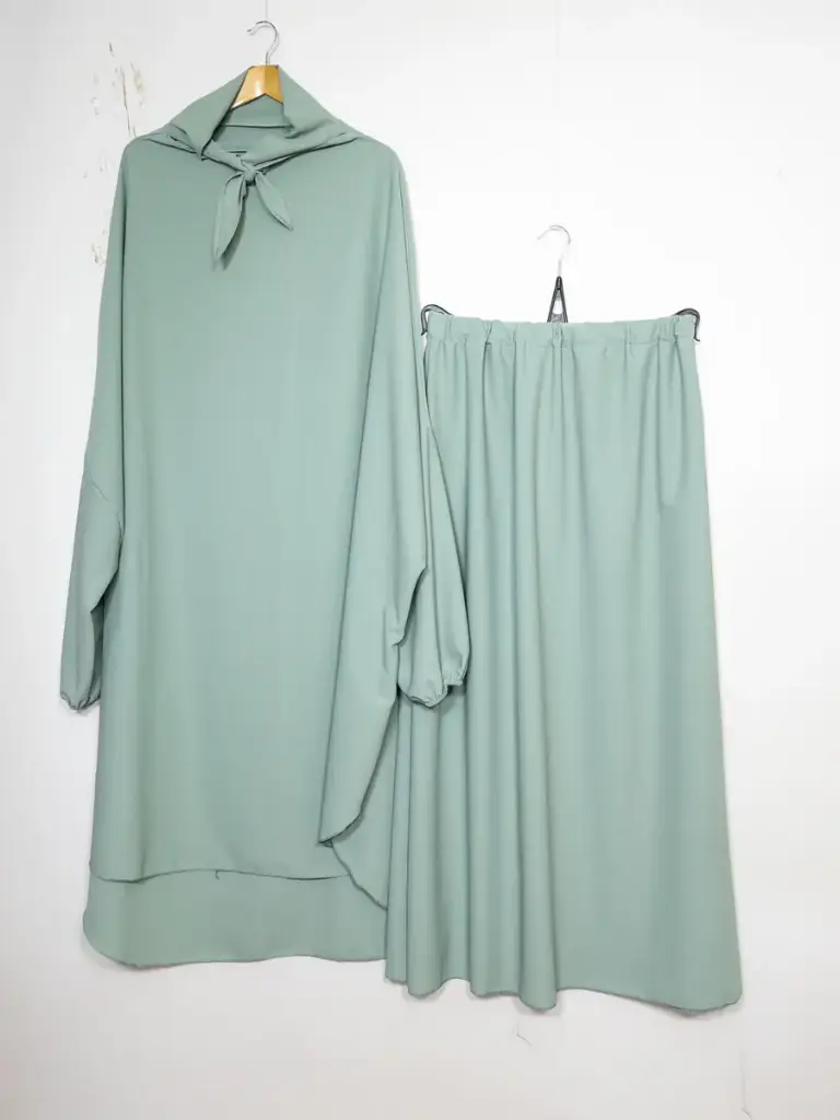 Medina-fabric 2-piece jilbab set REF: En2310pk