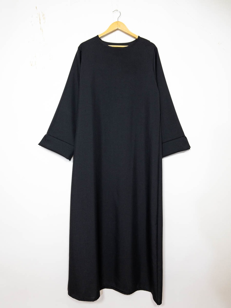 Robe abaya REF: RO2388FLAM (Black)