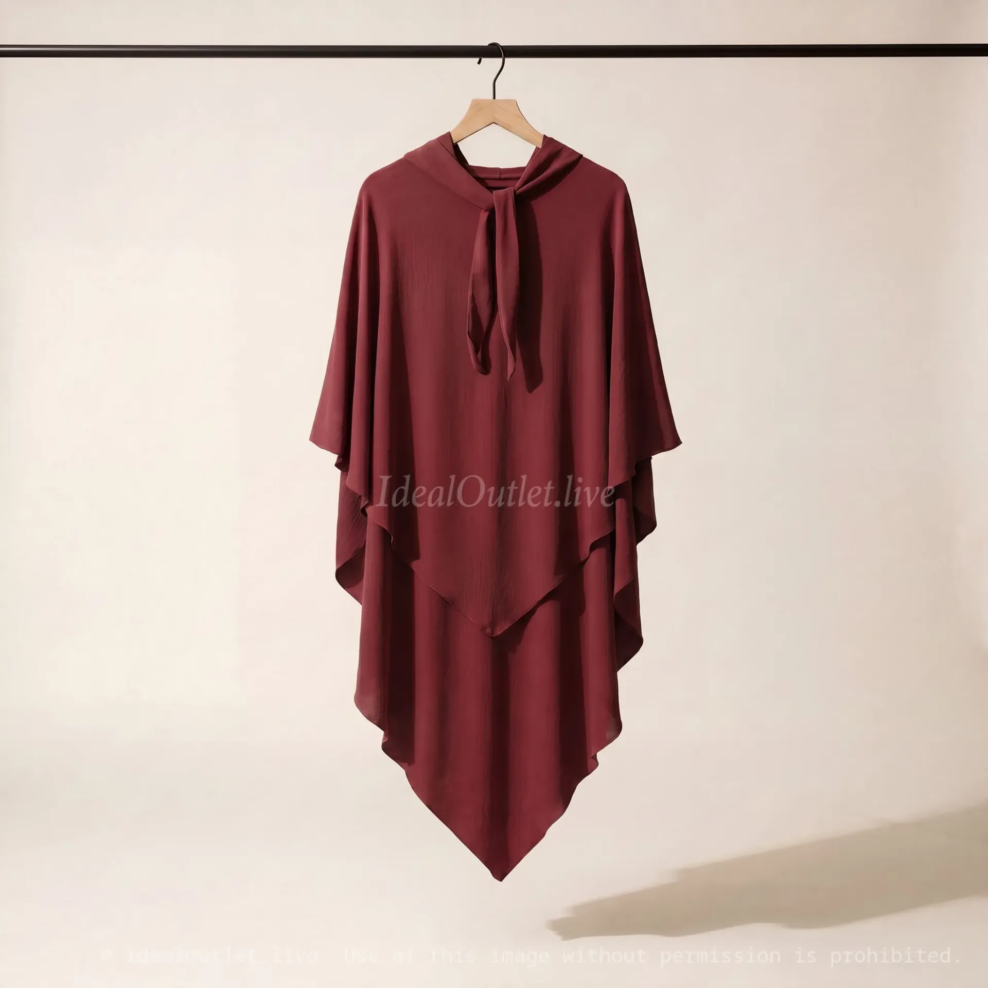 Khimar long en jazz REF: CA2301JAZZ