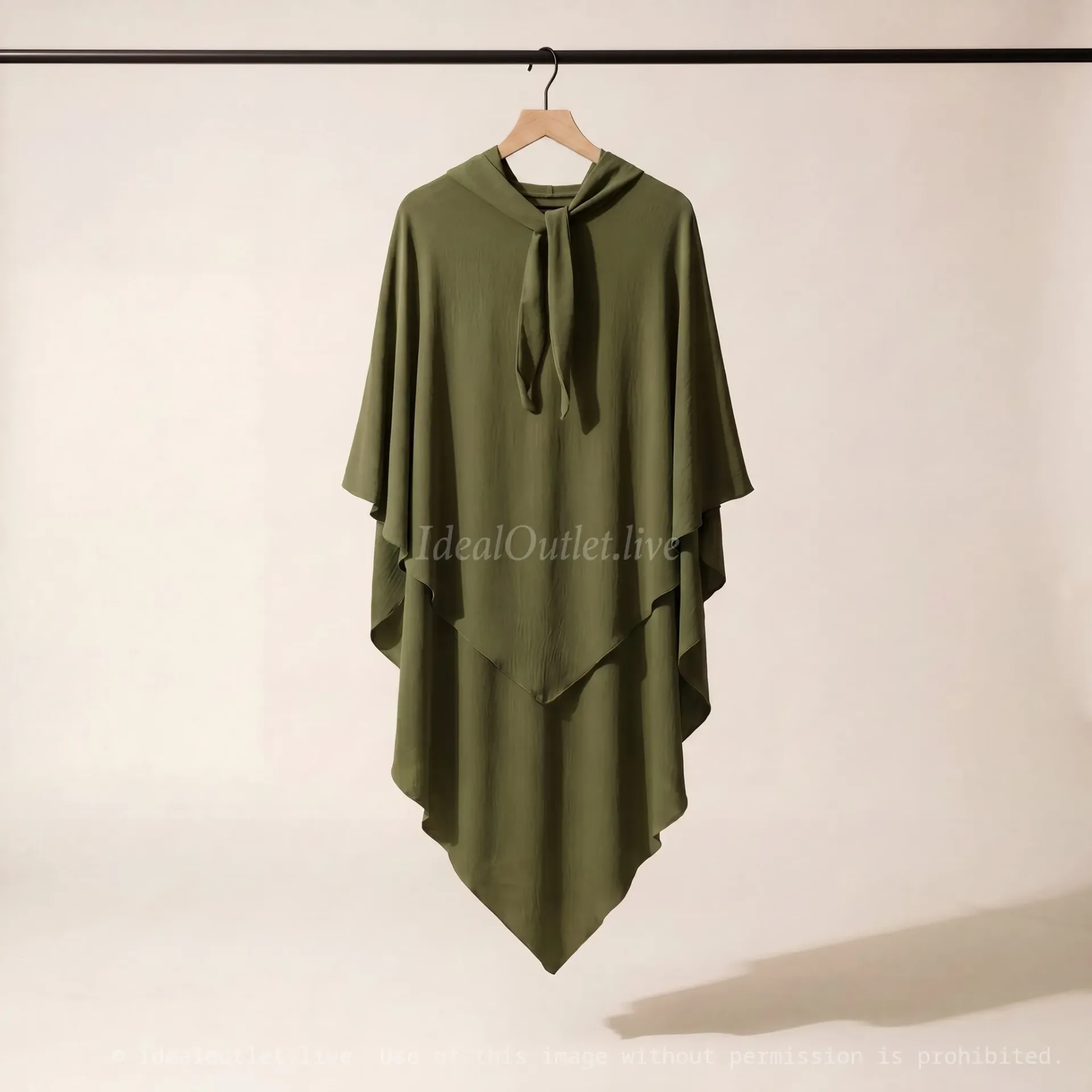 Khimar long en jazz REF: CA2301JAZZ