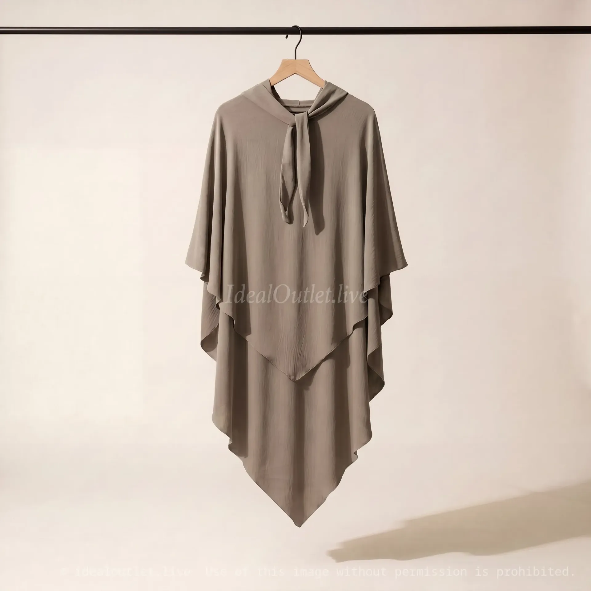 Khimar long en jazz REF: CA2301JAZZ