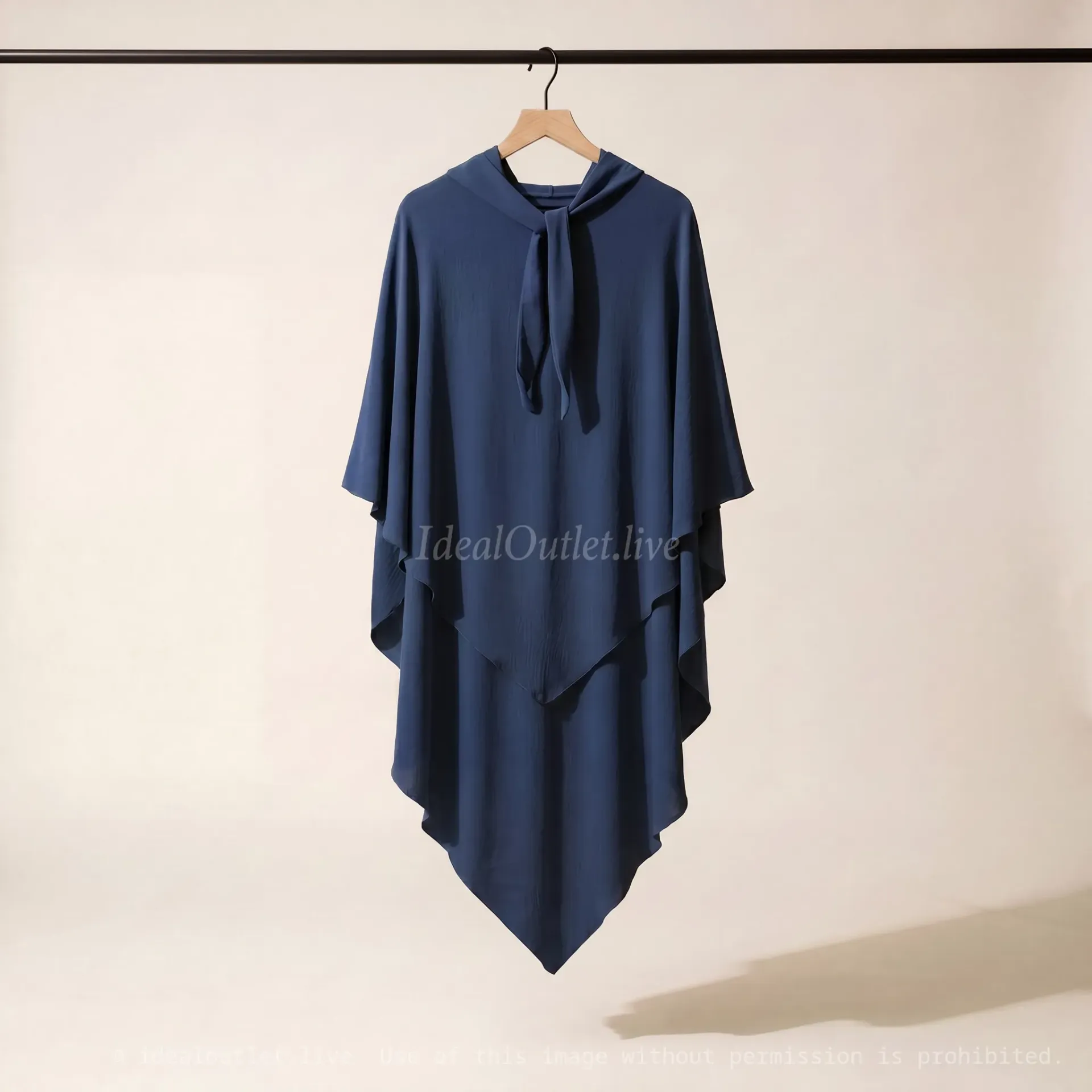Khimar long en jazz REF: CA2301JAZZ