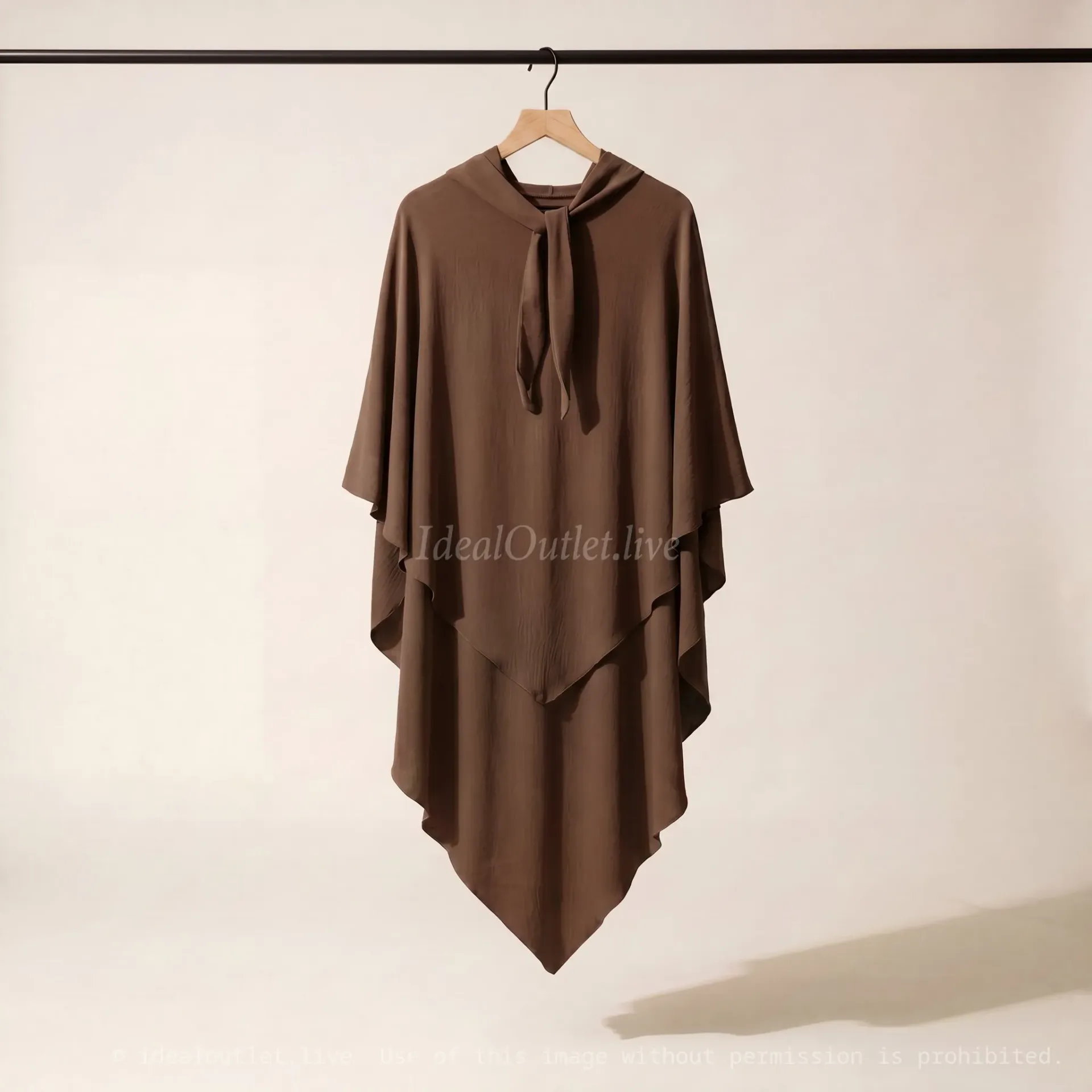 Khimar long en jazz REF: CA2301JAZZ