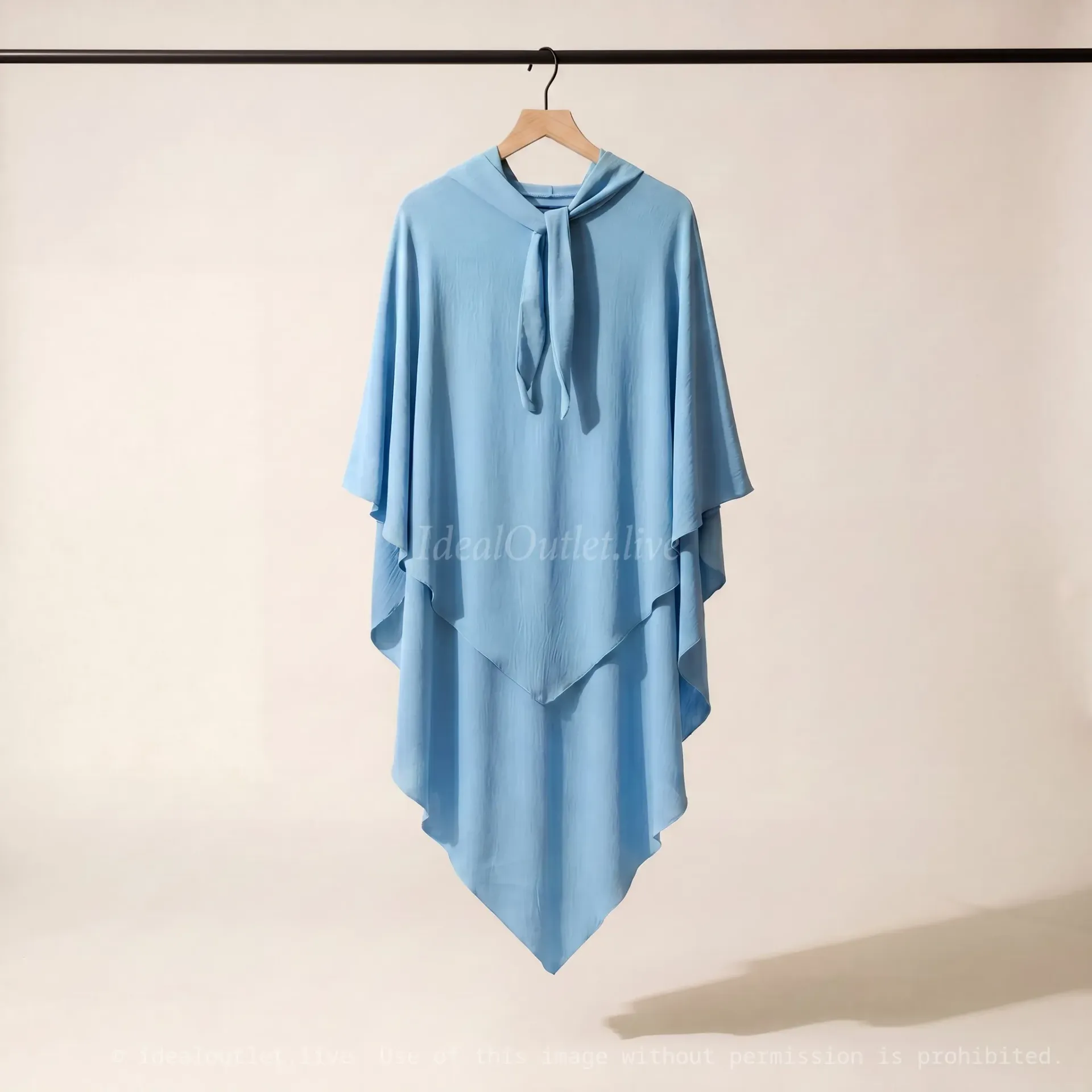 Khimar long en jazz REF: CA2301JAZZ