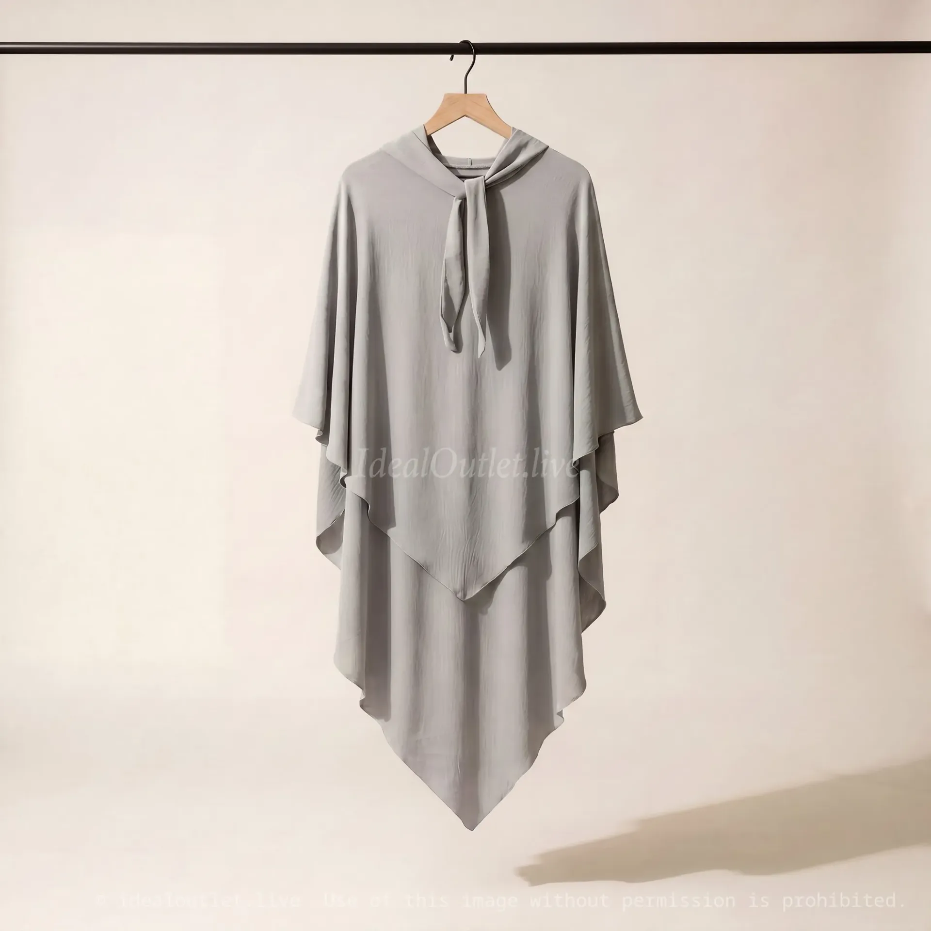 Khimar long en jazz REF: CA2301JAZZ
