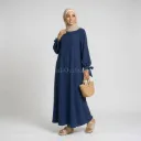 Abaya en soie de Médine REF: 2378PK