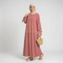 Abaya en soie de Médine REF: RO2378PK