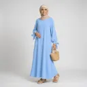 Abaya en soie de Médine REF: RO2378PK