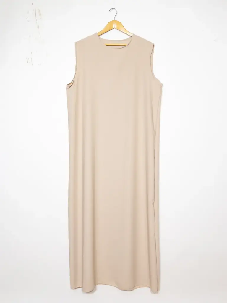 Sous abaya ref: ro2353pk (Beige)