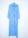Abaya avec voile intégré en jazz REF: Ro2338jazz