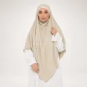 Khimar en soie de medine REF: 2307PK