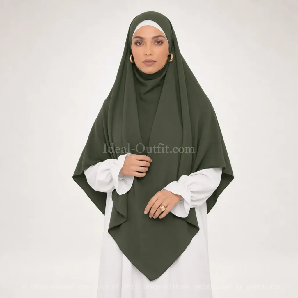 Khimar longue pour femme ref:Ca2307pk