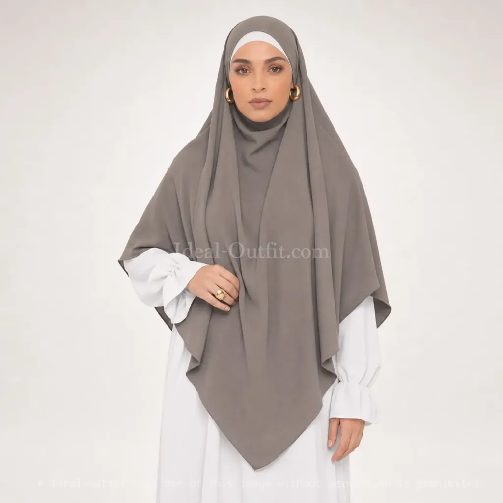Khimar longue pour femme ref:Ca2307pk