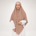 Khimar longue pour femme ref:Ca2307pk
