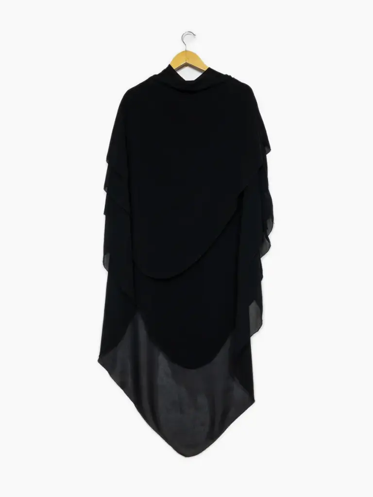 Khimar trois volant pour femme ref:Ca2317