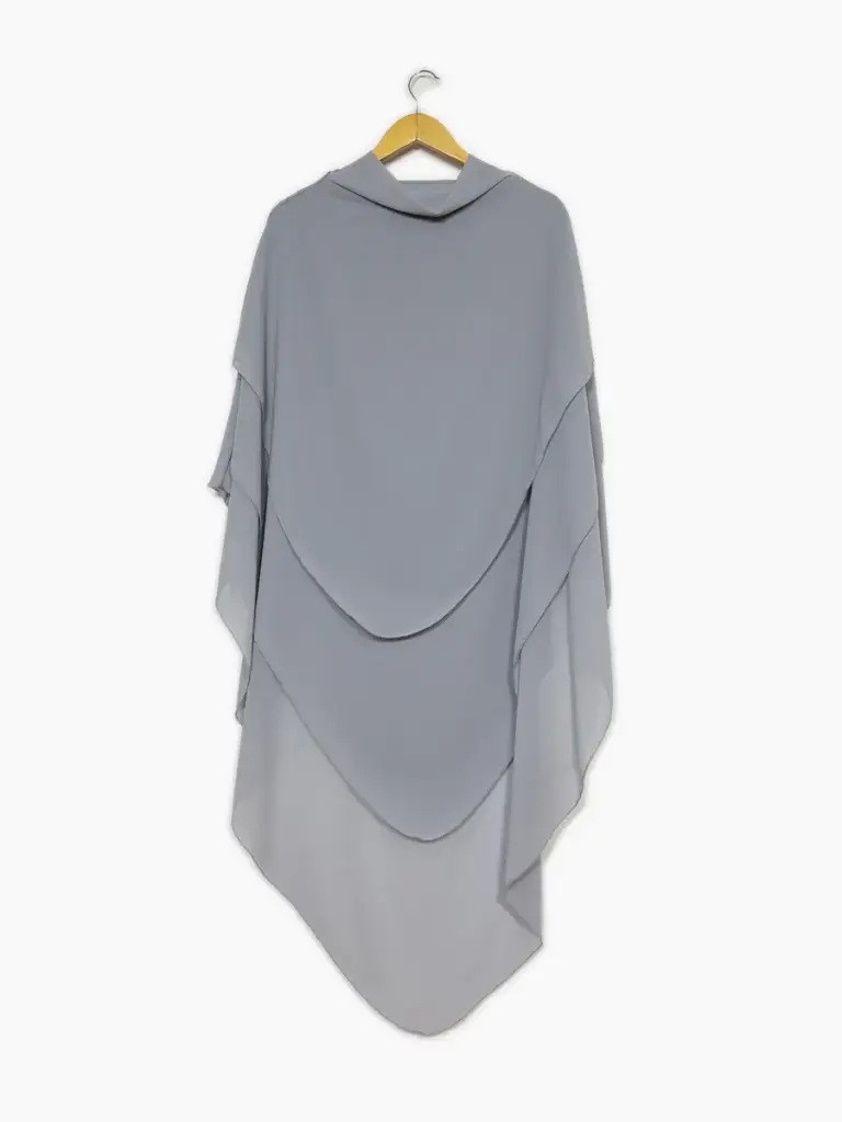 Khimar trois volant pour femme ref:Ca2317