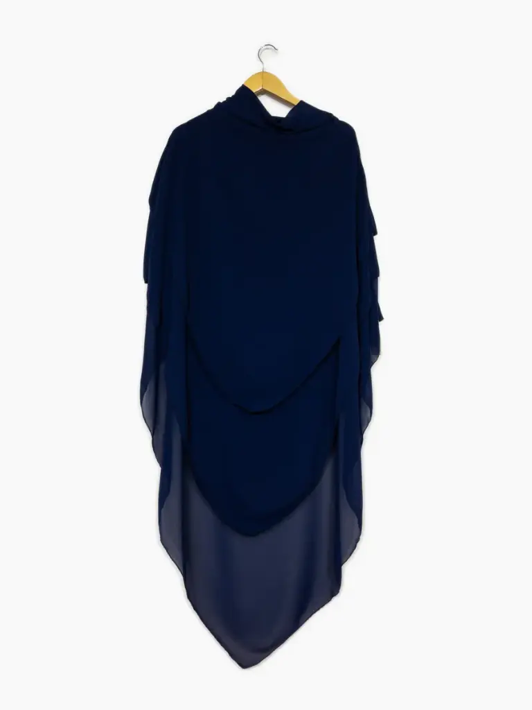 Khimar trois volant pour femme ref:Ca2317