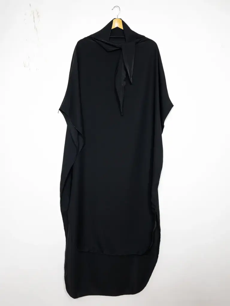 Khimar longue pour femme ref:Ca2371pk (Black)