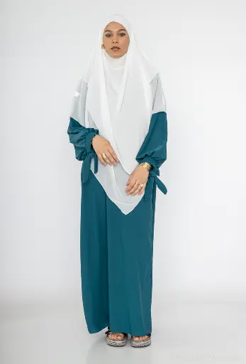 Robe abaya réf RoL2378pk longue pour femme 185cm 