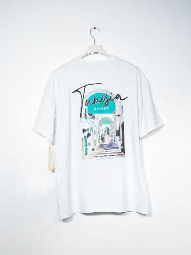 T-shirt Oversize Imprimé REF:YTS111